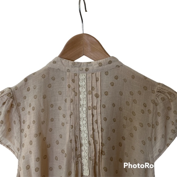 👑 Romantic victorian blouse with embroidery size S - Picture 7 of 8